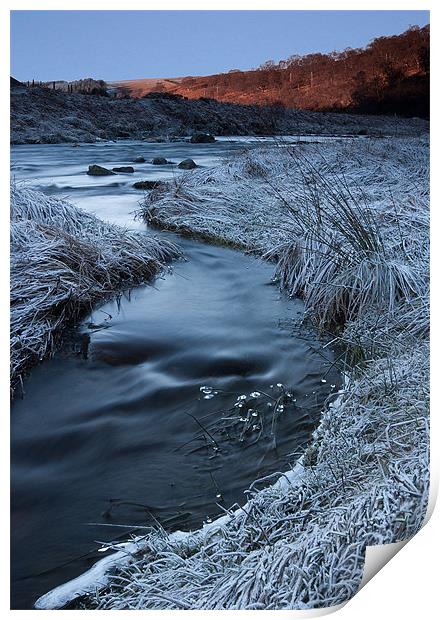 Cold River Print by Keith Thorburn EFIAP/b