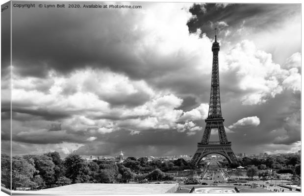 Paris Skyline Canvas Print by Lynn Bolt