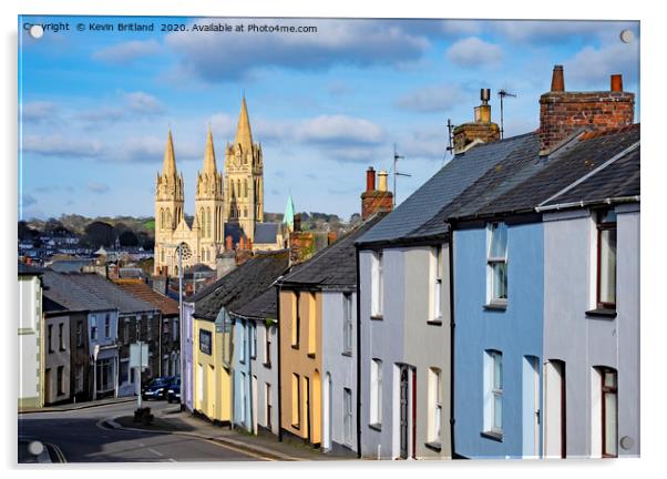 truro cornwall Acrylic by Kevin Britland