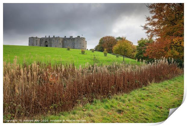 Chirk Castle Print by Andrew Ray