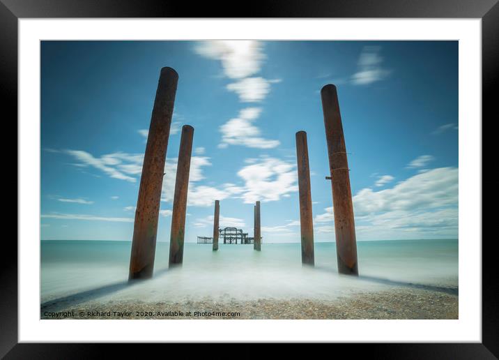 Ruins of Fun Framed Mounted Print by Richard Taylor