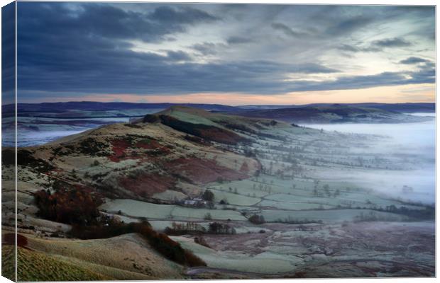  Hope Valley Inversion                             Canvas Print by Darren Galpin