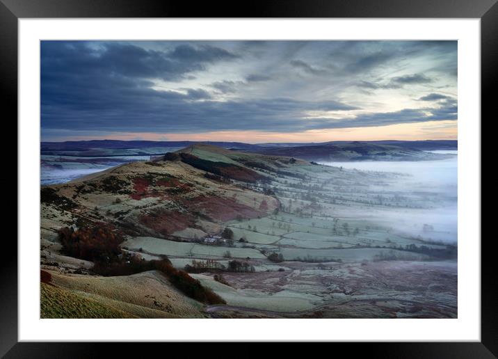  Hope Valley Inversion                             Framed Mounted Print by Darren Galpin