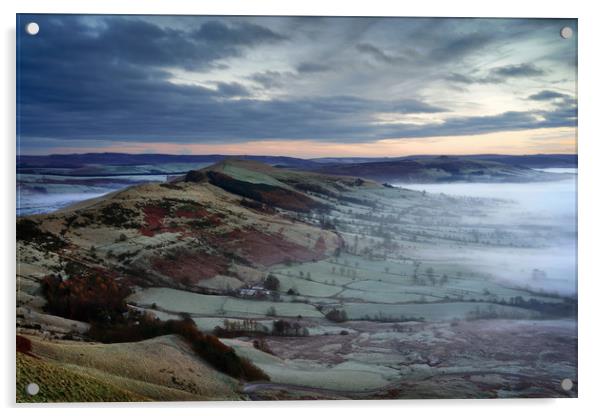  Hope Valley Inversion                             Acrylic by Darren Galpin