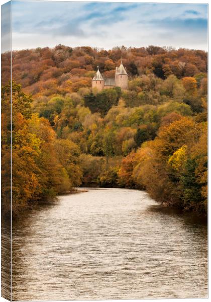 Castell Coch Canvas Print by Mal Spain