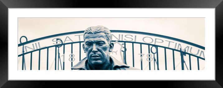 Dixie Dean letterbox crop Framed Mounted Print by Jason Wells
