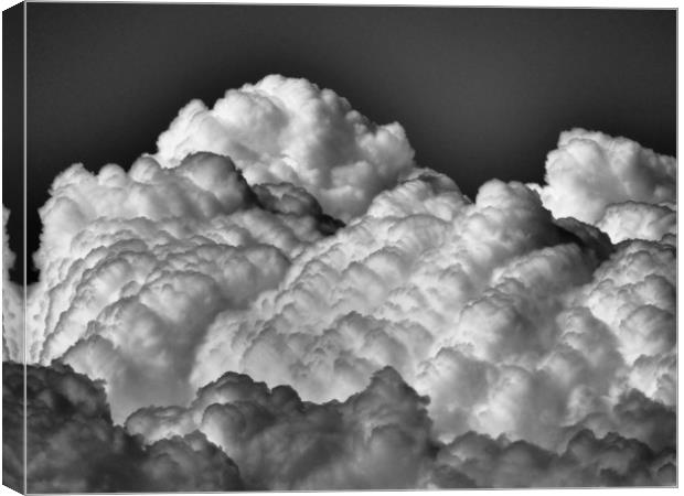 Bubbling Clouds Canvas Print by mark humpage