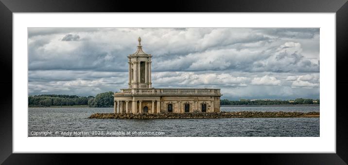 Normanton Church  Framed Mounted Print by Andy Morton