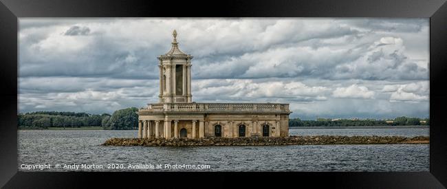 Normanton Church  Framed Print by Andy Morton