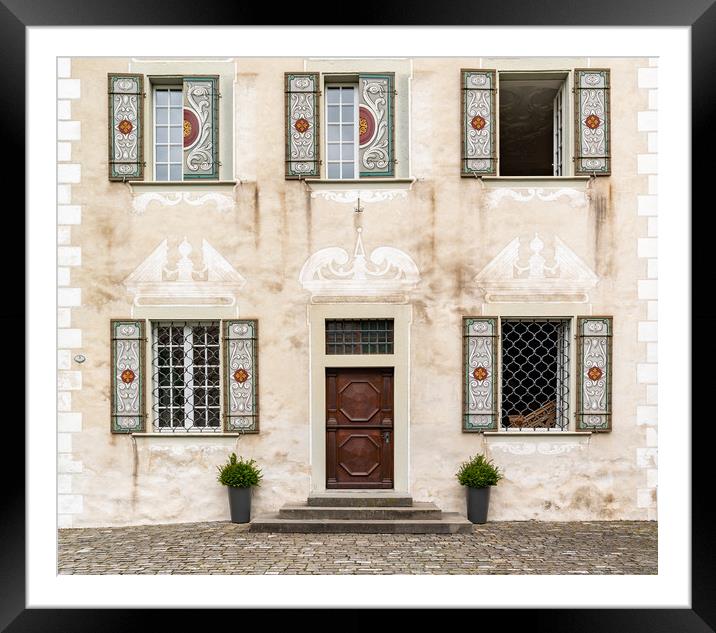 Willisau Castle Framed Mounted Print by DiFigiano Photography