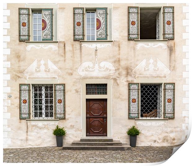 Willisau Castle Print by DiFigiano Photography