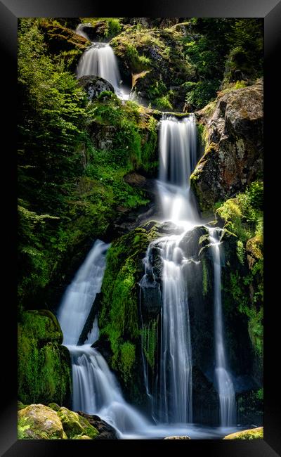 Triberg Waterfalls Framed Print by DiFigiano Photography