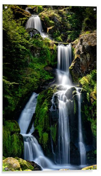 Triberg Waterfalls Acrylic by DiFigiano Photography
