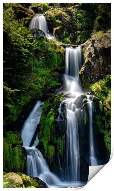Triberg Waterfalls Print by DiFigiano Photography