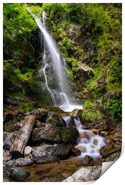 Fahler Waterfalls Print by DiFigiano Photography