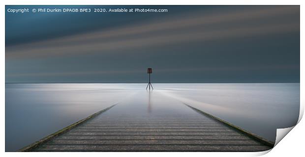Surreal Lytham Lifeboat Jetty  Print by Phil Durkin DPAGB BPE4