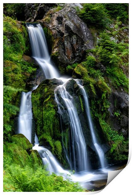 Triberg Waterfalls 2 Print by DiFigiano Photography