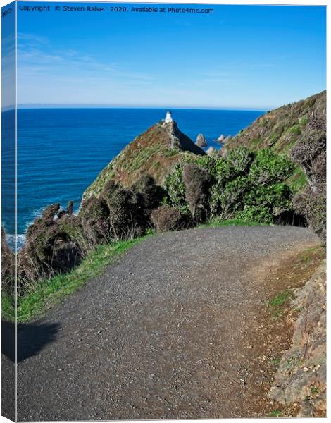 Nugget Point Lighthouse 5 - Catlins - New Zealand Canvas Print by Steven Ralser