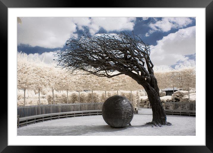 Infrared Stratford upon Avon, England. Framed Mounted Print by Jim Ripley