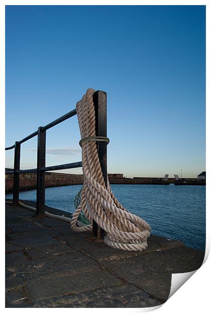 Fishermans Rope Print by Keith Thorburn EFIAP/b