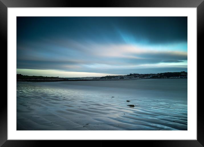 Appledore from Instow beach Framed Mounted Print by Tony Twyman