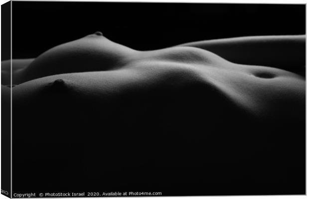 Artistic female nude photography  Canvas Print by PhotoStock Israel