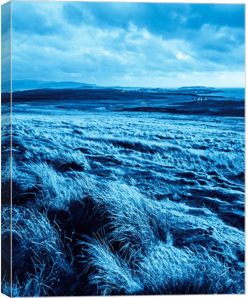 Skye Blue, Scotland, UK Canvas Print by Mark Llewellyn