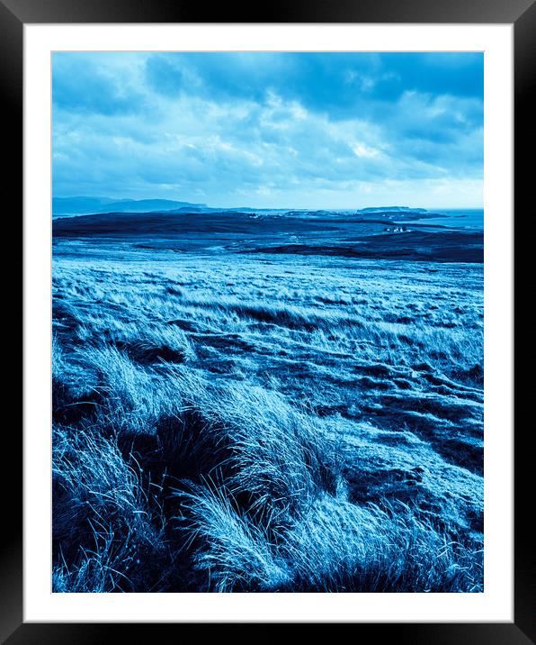 Skye Blue, Scotland, UK Framed Mounted Print by Mark Llewellyn