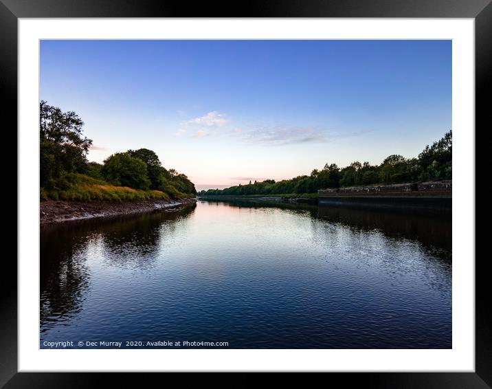 River Ribble Framed Mounted Print by Dec Murray
