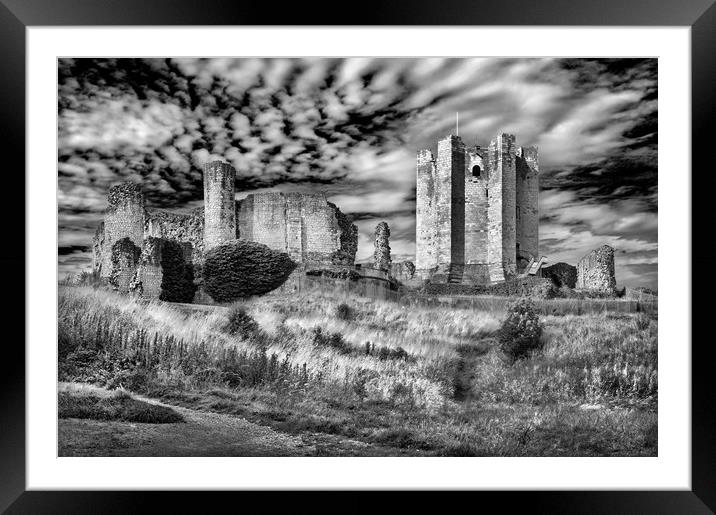 Conisbrough Castle                                 Framed Mounted Print by Darren Galpin