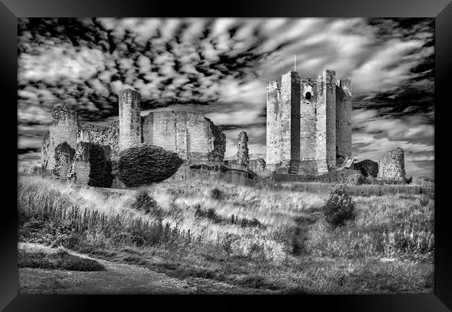 Conisbrough Castle                                 Framed Print by Darren Galpin