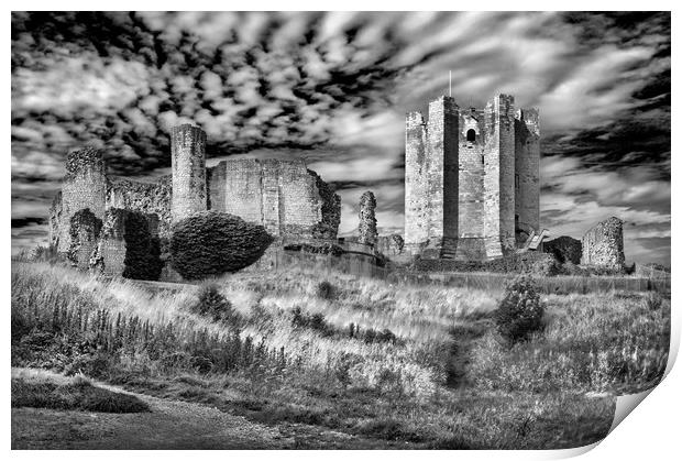 Conisbrough Castle                                 Print by Darren Galpin