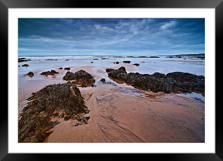 Seaham - North East Coast Framed Mounted Print by David Lewins (LRPS)