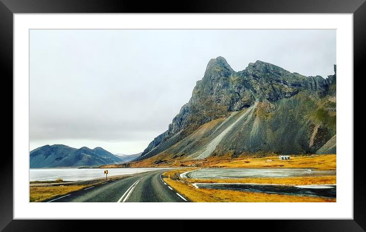 Road Trip Iceland #1 Framed Mounted Print by Westley Grant