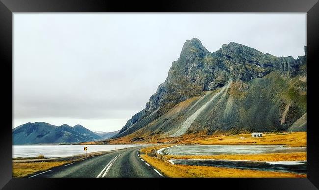 Road Trip Iceland #1 Framed Print by Westley Grant