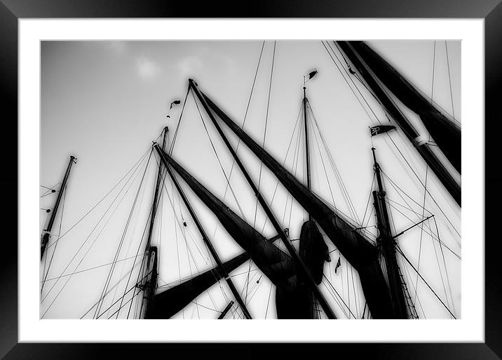 A Dream of Sails Framed Mounted Print by peter tachauer