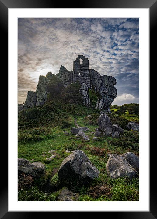 Roche Rock, Cornwall Framed Mounted Print by Andrew Sharpe