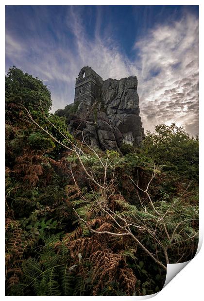 Roche Rock, Cornwall Print by Andrew Sharpe