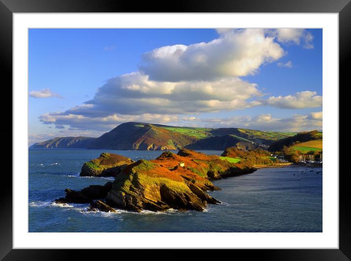 Watermouth Cove, North Devon Framed Mounted Print by Darren Galpin