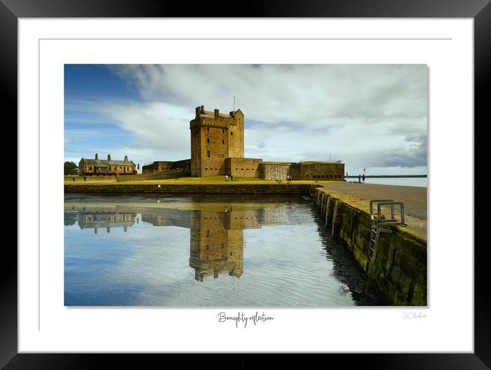 Broughty catsle Framed Mounted Print by JC studios LRPS ARPS