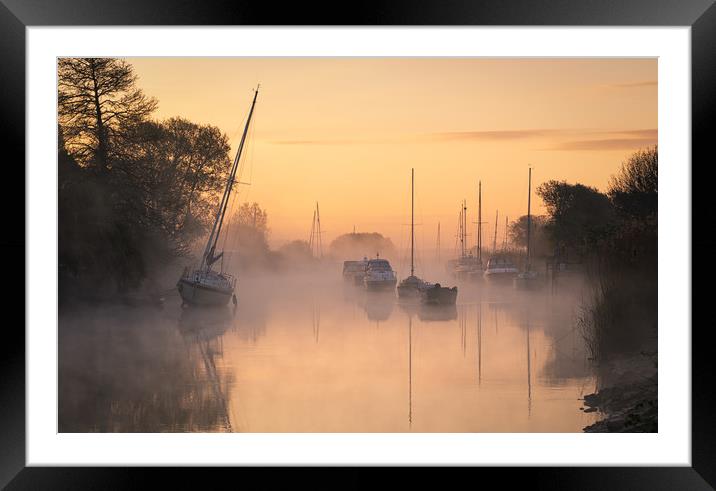 Frome Sunrise Framed Mounted Print by David Semmens