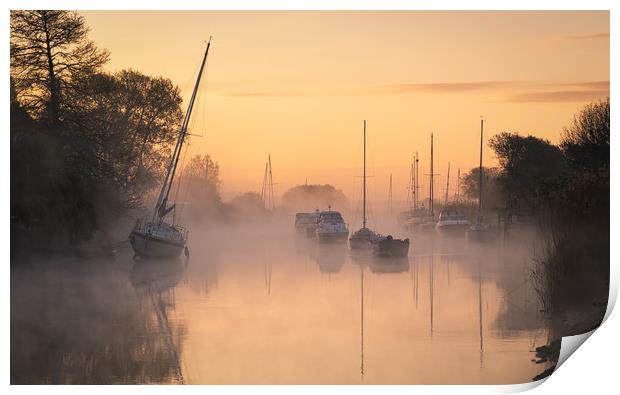 Frome Sunrise Print by David Semmens