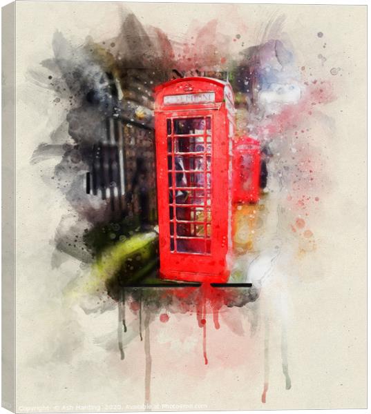Best of British Canvas Print by Ash Harding