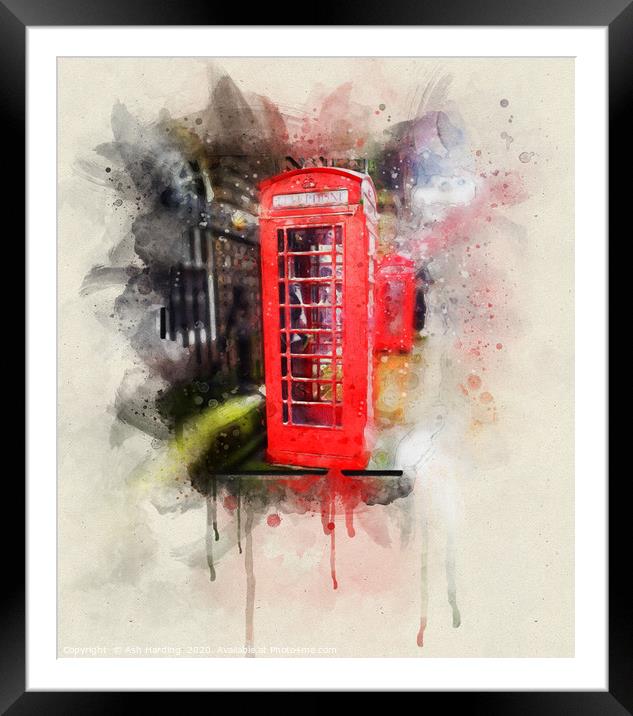 Best of British Framed Mounted Print by Ash Harding