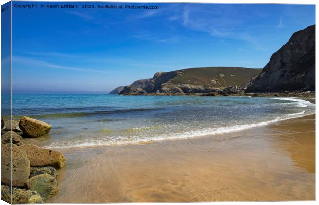 st agnes cornwall Canvas Print by Kevin Britland