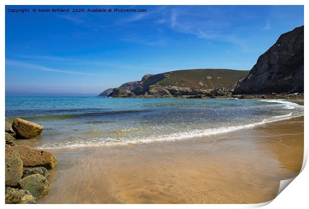 st agnes cornwall Print by Kevin Britland