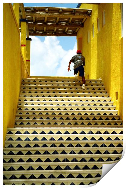 Stairway to heaven. Print by Dr.Oscar williams: PHD