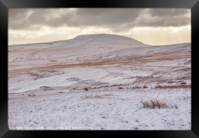 Fan Gyhirych, Brecon Beacons National Park Framed Print by Dan Santillo