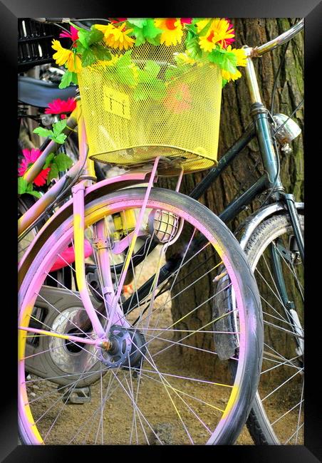 Amsterdam bike. Framed Print by Dr.Oscar williams: PHD