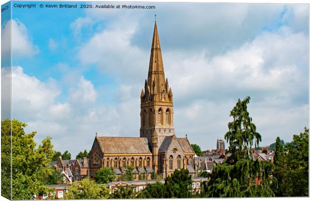 st michaels church exeter  Canvas Print by Kevin Britland